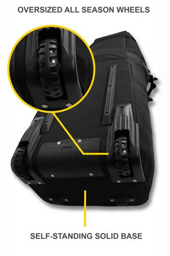 First Class Black Golf Travel Bag