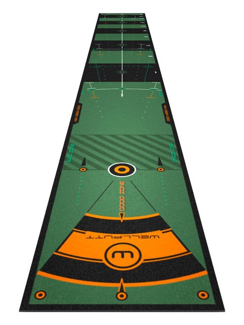 WellPutt 13ft Putting Mat - Green