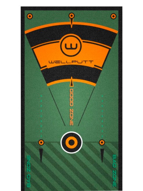 WellPutt 13ft Putting Mat - Green